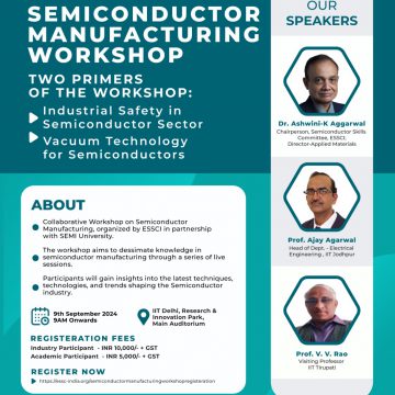 ESSCI-SEMI Semiconductor Manufacturing Tutorials focus on skill gaps!