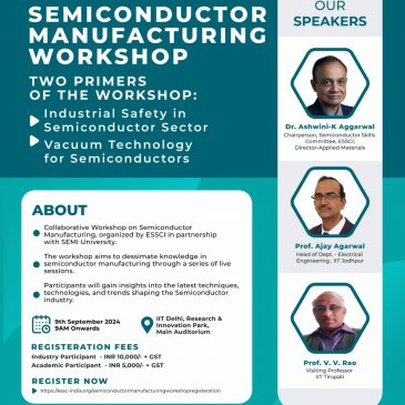 ESSCI-SEMI Semiconductor Manufacturing Tutorials focus on skill gaps!